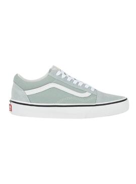 Scarpe Vans Old Skool turchese per donna.