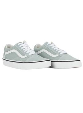 Scarpe Vans Old Skool turchese per donna.