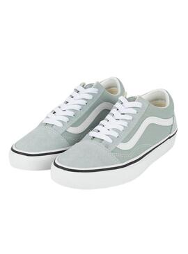 Scarpe Vans Old Skool turchese per donna.