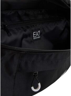 Fondina Emporio Armani EA7 grande nera per uomo.
