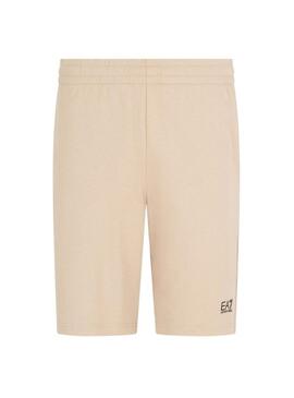Bermuda Emporio Armani EA7 Core Identity tostato per uomo.