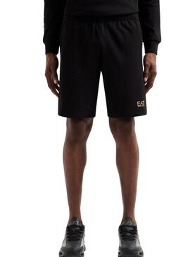 Nero Bermuda Emporio Armani EA7 Core Identity per uomo