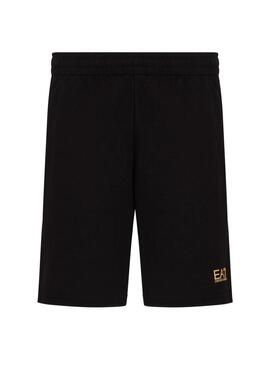 Nero Bermuda Emporio Armani EA7 Core Identity per uomo