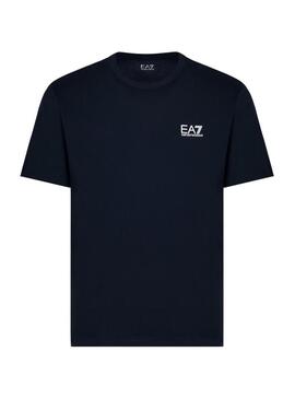 Maglietta Emporio Armani EA7 Core Identity navy per uomo