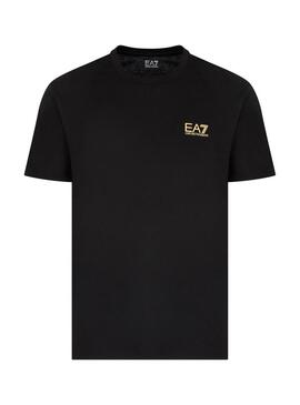 Maglietta Emporio Armani EA7 Core Identity nera per uomo