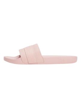 Ciabatte rosa Tommy Hilfiger Poolside per donna.
