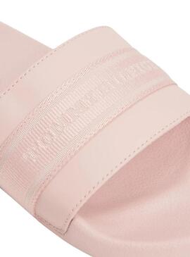 Ciabatte rosa Tommy Hilfiger Poolside per donna.