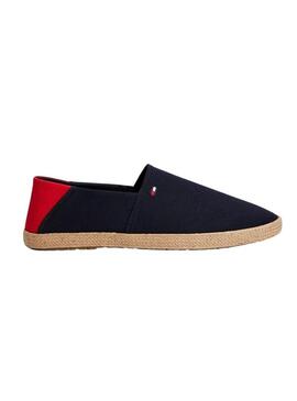 Espadrillas Tommy Hilfiger blu scuro per uomo.