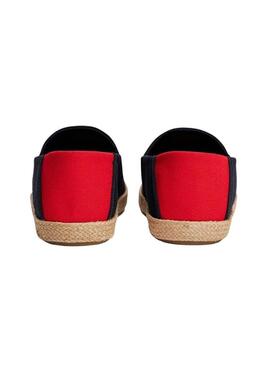 Espadrillas Tommy Hilfiger blu scuro per uomo.