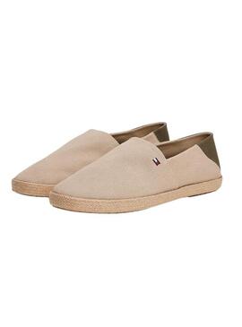 Espadrillas Tommy Hilfiger beige per uomo