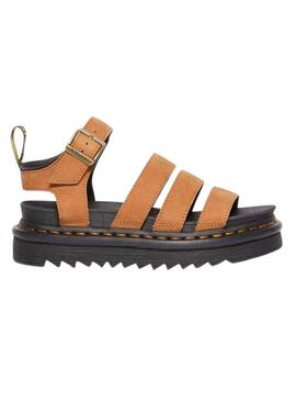 Sandali Dr. Martens Blaire marrone per donna.
