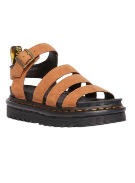 Sandali Dr. Martens Blaire marrone per donna.