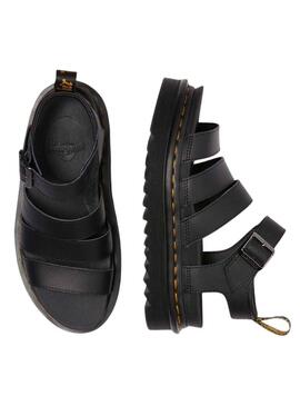 Sandali Dr Martens Blaire neri per donna.