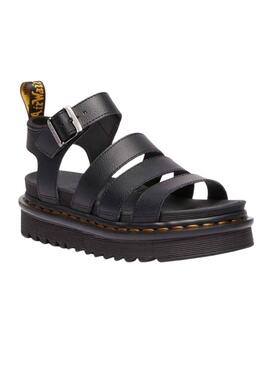 Sandali Dr Martens Blaire neri per donna.