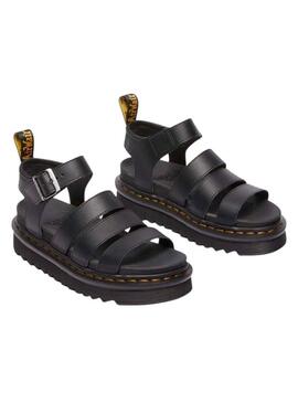 Sandali Dr Martens Blaire neri per donna.