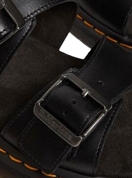 Sandali Dr Martens Josef neri da donna.