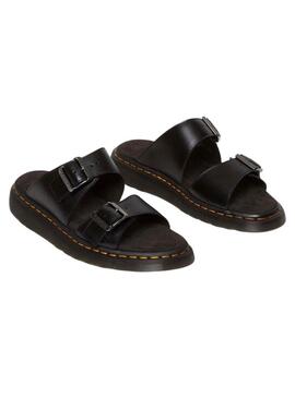 Sandali Dr Martens Josef neri da donna.
