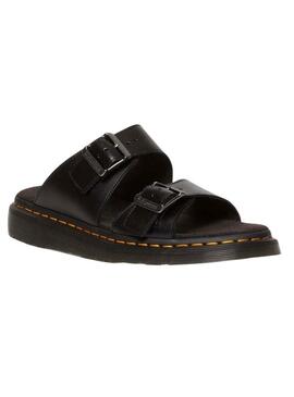 Sandali Dr Martens Josef neri da donna.