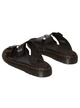 Sandali Dr Martens Josef neri da donna.