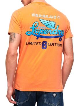 T-Shirt Superdry Icarus Orange Uomo