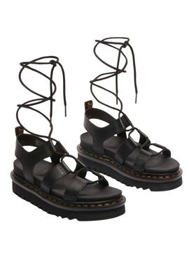 Sandali Dr. Martens Nartilla neri per donna.