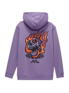 Felpa Vans Vortex viola per bambino
