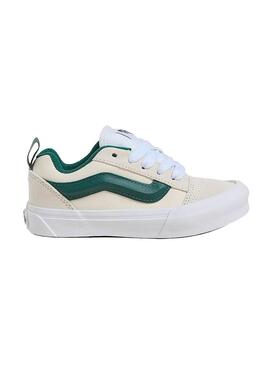 Sneakers Vans Old Skool retrò beige e verde
