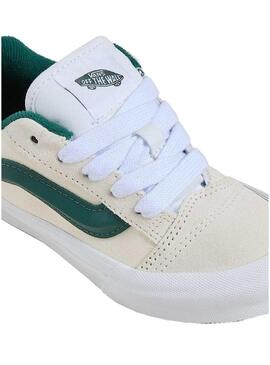 Sneakers Vans Old Skool retrò beige e verde