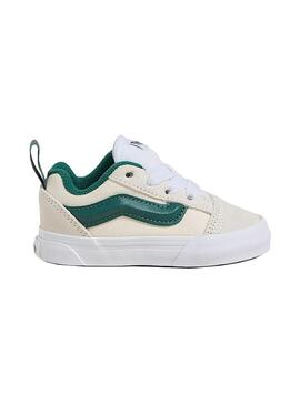 Scarpe Vans Old Skool baby beige e verde