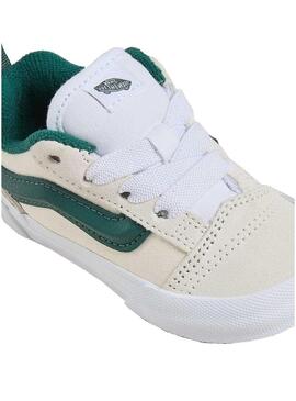 Scarpe Vans Old Skool baby beige e verde