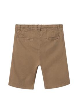Bermuda Mayoral rilassata color cammello per bambino