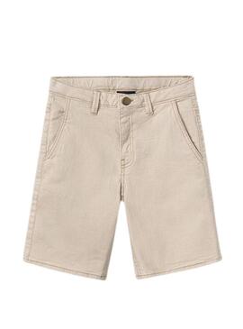  Bermuda Mayoral da ragazzo in twill beige