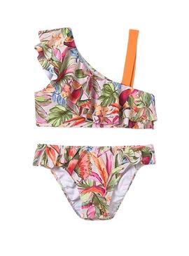 Mayoral  Bikini  con stampa di volant per bambine