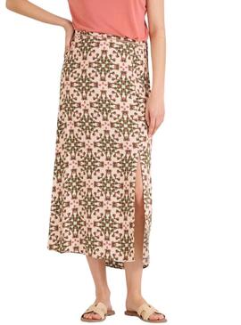 Gonna midi multicolore Naf Naf per donna