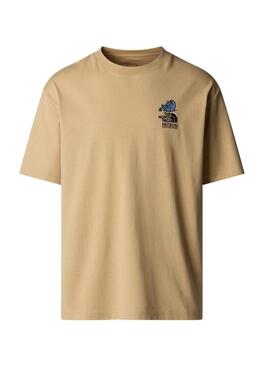 Maglietta The North Face x Patron beige per uomo e donna
