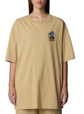 Maglietta The North Face x Patron beige per uomo e donna