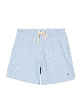Costume da bagno Silbon a righe blu  per uomo