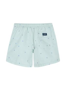  Miniraquetas Silbon  costume da bagno turchese per uomo