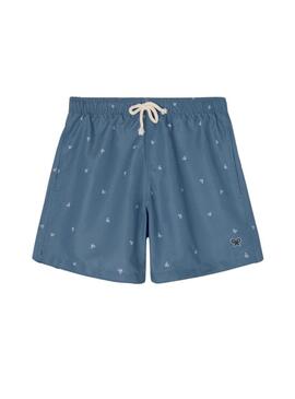 Costume da bagno Silbon Miniraquetas blu per uomo