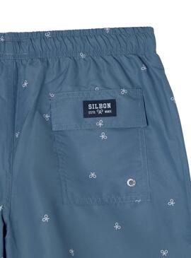 Costume da bagno Silbon Miniraquetas blu per uomo