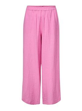 Pantaloni Only Tania rosa per donna