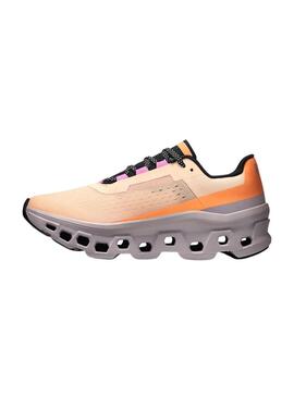 Sneakers  Running Cloudmonster arancioni per donna