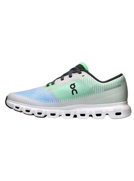 Sneakers On Cloud 6 verdi e blu per donna