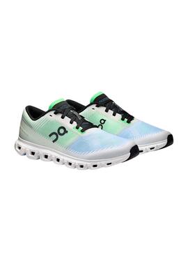 Sneakers On Cloud 6 verdi e blu per donna