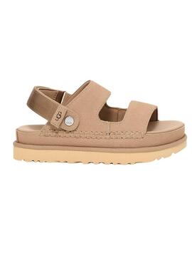 Sandali UGG Goldenstar beige per donna