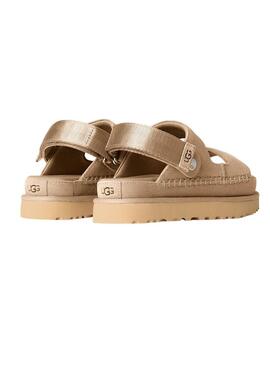 Sandali UGG Goldenstar beige per donna