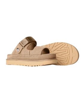 Sandali UGG Goldenstar beige per donna