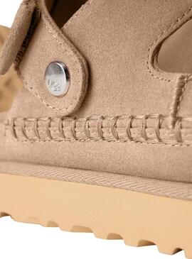 Sandali UGG Goldenstar beige per donna