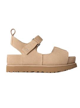 Sandali UGG Goldenstar Hi beige per donna