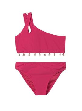 Bikini Mayoral conchiglie rosa per bambina